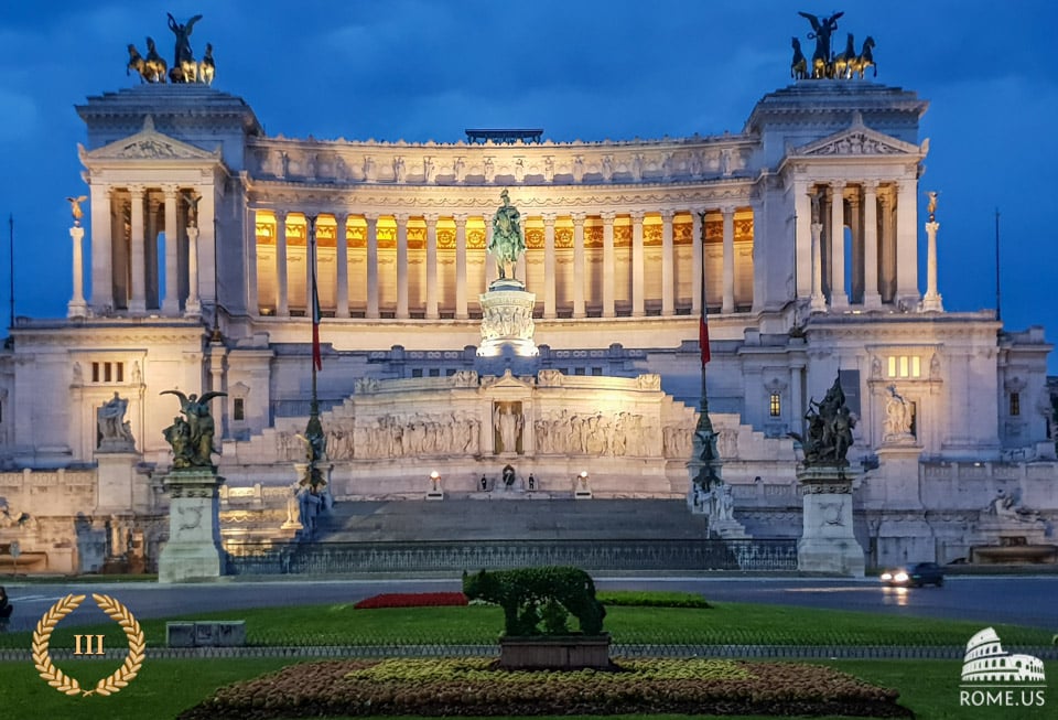 Piazza Venezia and Altare della Patria