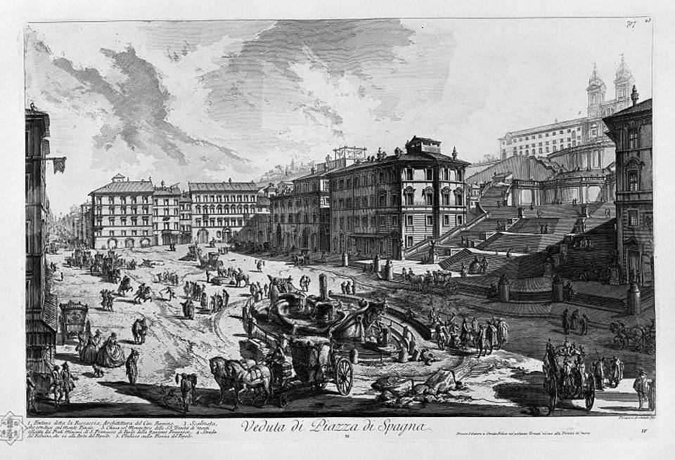 Spanish Steps History