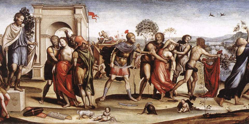 The legend of the Sabine women Circo Massimo Rome