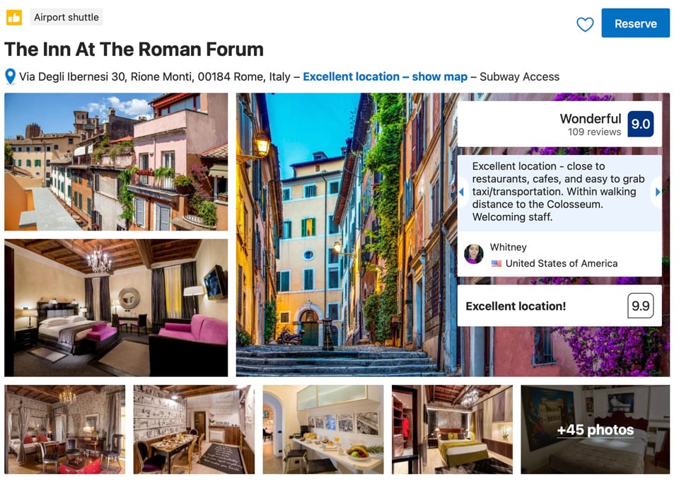 Apartments The Inn At The Roman Forum 