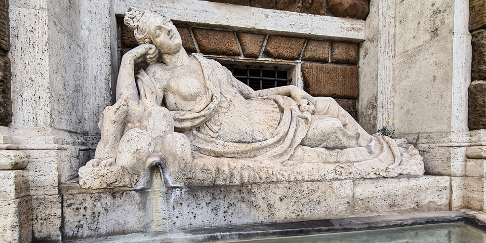 Diana Fountain Rome San Carlo alle Quattro Fontane