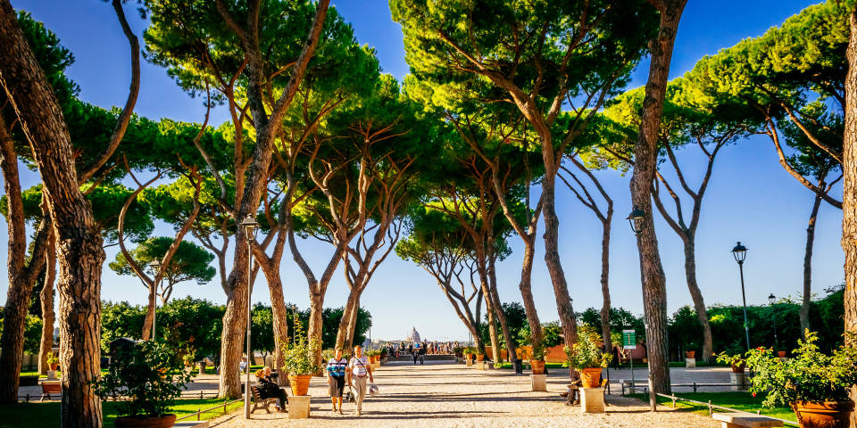 Oragne Garden in Rome