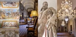 Inside the Palazzo Farnese in Rome