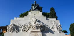Monument to Giuseppe Mazzini in Rome