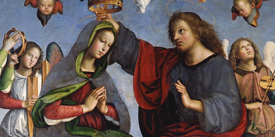 Oddi Altarpiece by Raphael in the Vatican Museum