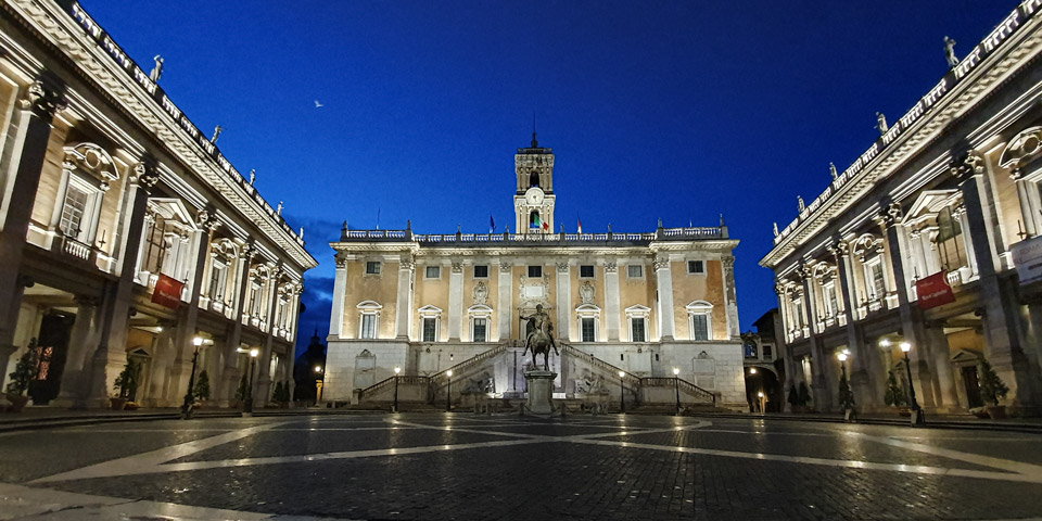 Palace of Senators Capitoline Hill Rome