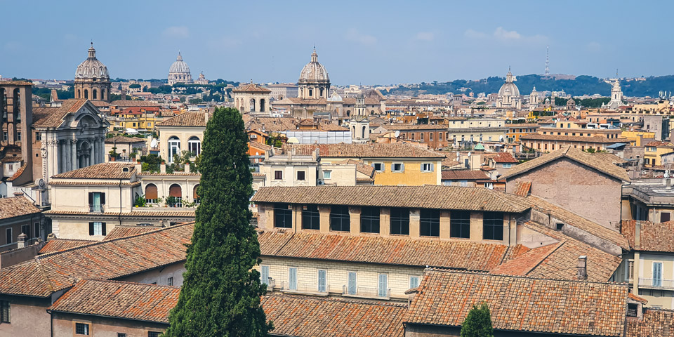 Piazzale Caffarelli Viewing Platform Capitoline Hill Rome