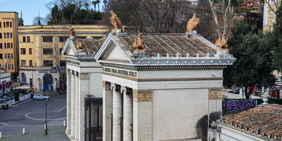 Propilei Neoclassici entrance to Villa Borghese
