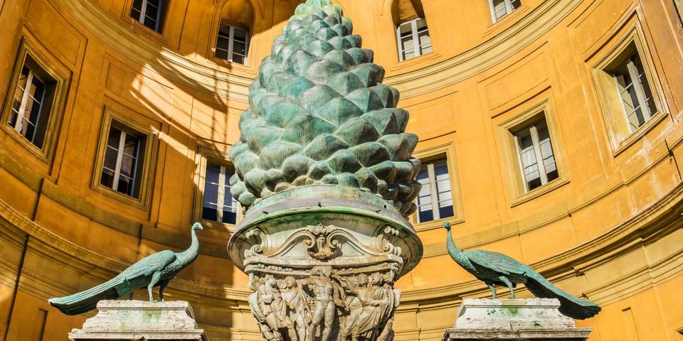 The Court of the Pigna Vatican Museums