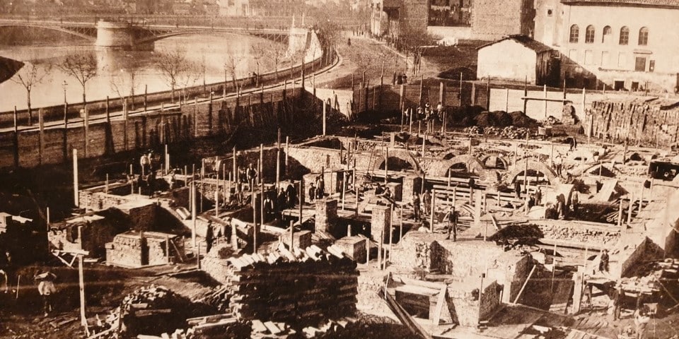 Rome Jewish Ghetto before