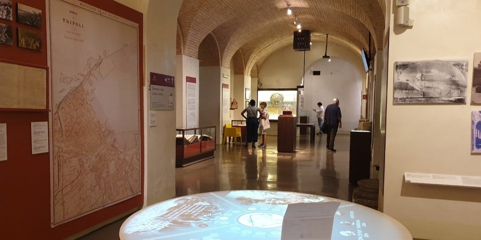 The Jewish Museum inside the Great Synagogue of Rome