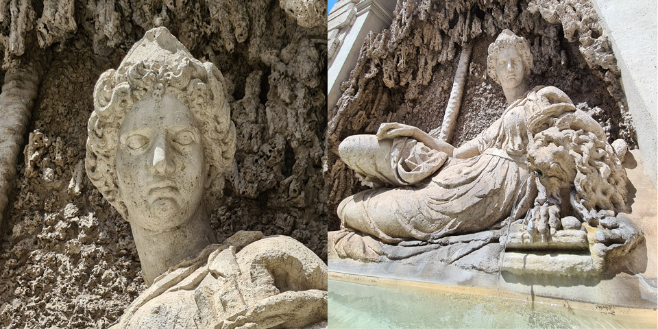 The Juno Fountain Rome San Carlo alle Quattro Fontane
