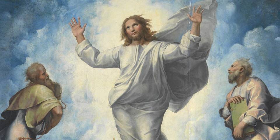 The Transfiguration Raphael in the Vatican Museum
