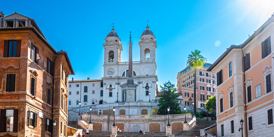 Kirche Trinità dei Monti in Rom