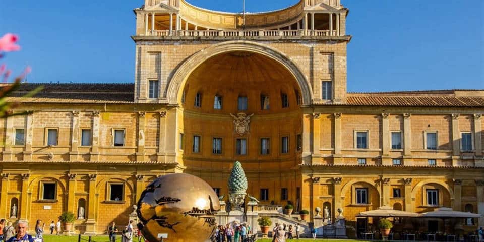 The Belvedere Courtyard (Cortile del Belvedere) Vatican museums