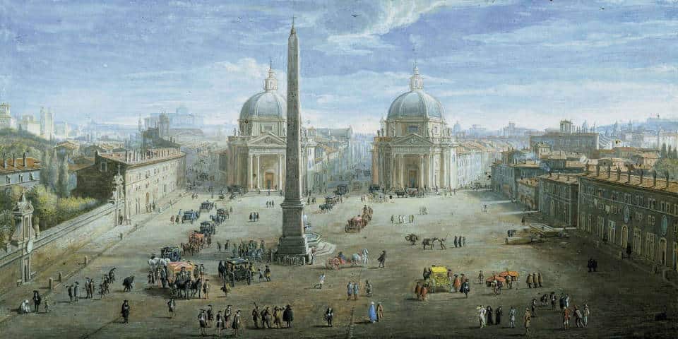Piazza del Popolo in Rome