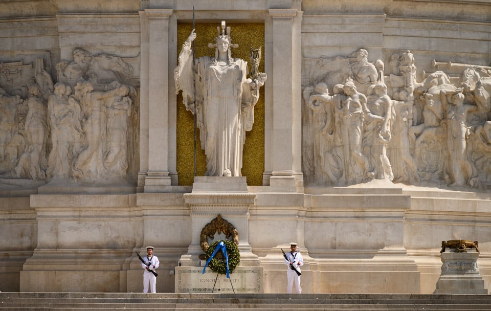 bas relief statue the Goddess Rome Altar of The Fatherland