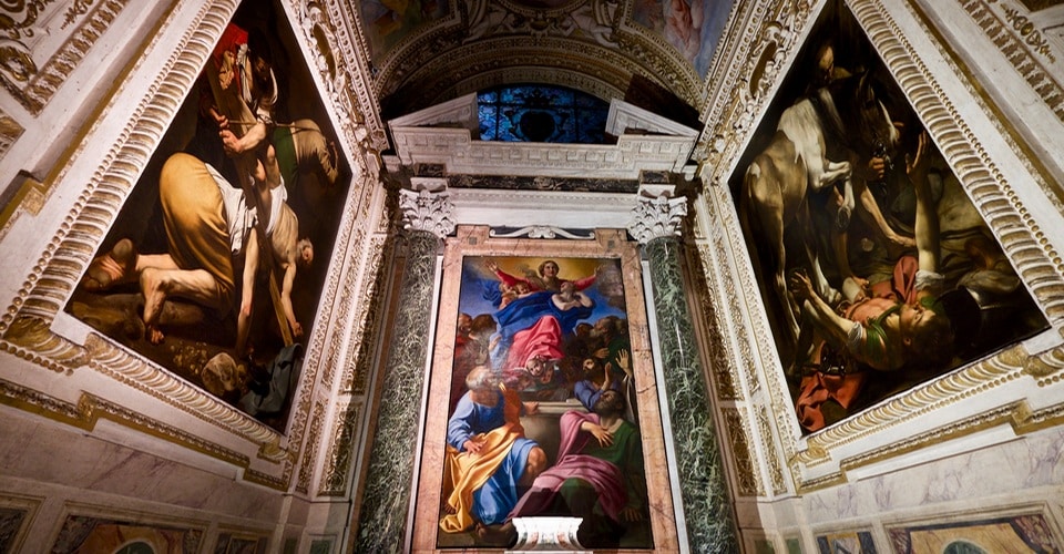 Capella Cerasi Santa Maria del Popolo Rome Artworks Caravaggio Capella Cerasi Santa Maria del Popolo Rome Artworks Caravaggio