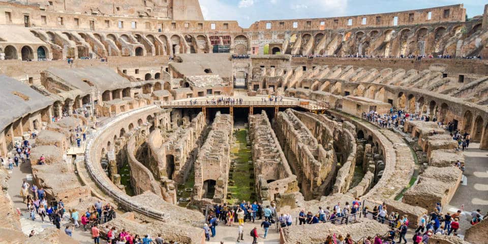 Colosseum arena in Rome