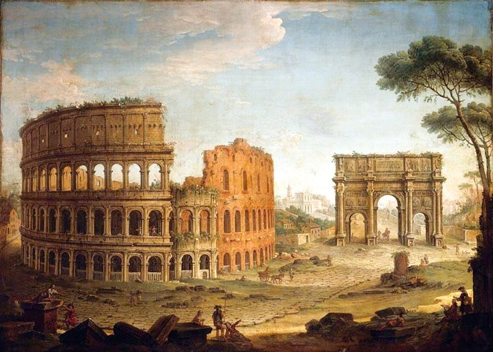 Roman Colosseum in the modern ages