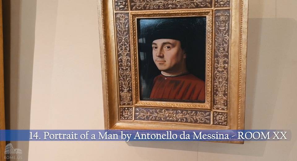 Portrait of a Man by Antonello da Messina