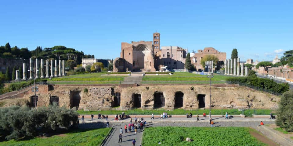 Palatine Hill in Rome