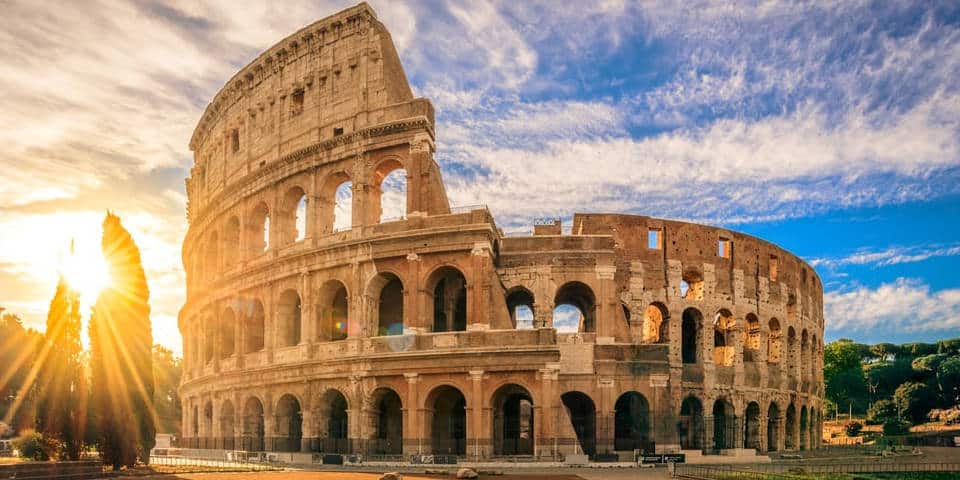 The Colosseum in Rome
