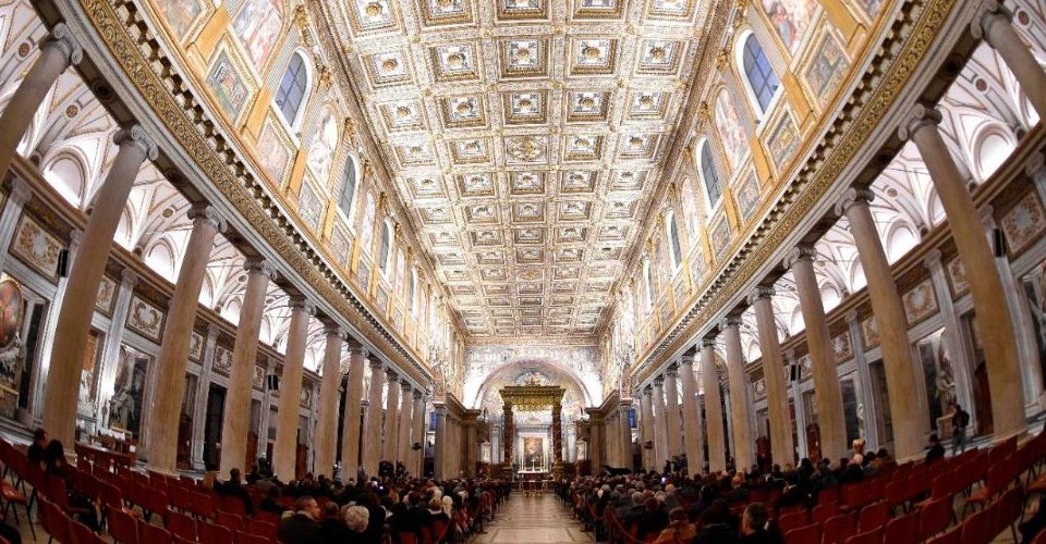 Interior Basilica Santa Maria Maggiore Rome Interior Basilica Santa Maria Maggiore Rome