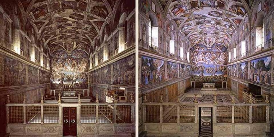 Restoration of the Sistine Chapel