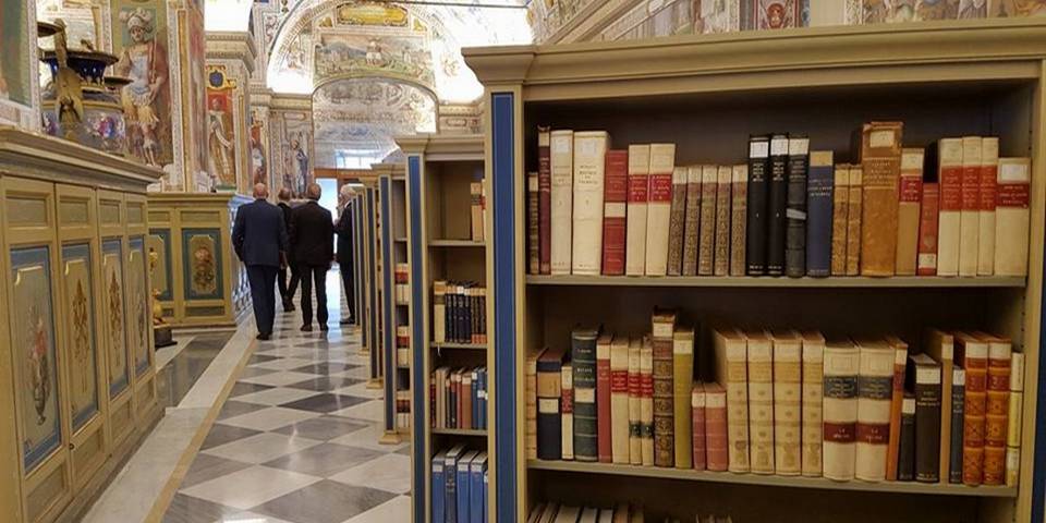 The library of the Vatican City