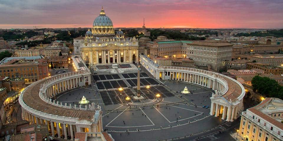 View of the Vatican City 